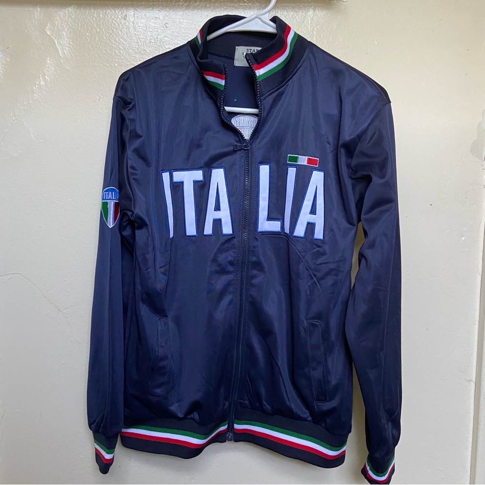 Italia Italy Soccer Sports Jacket Blokecore